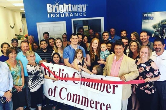 Brightway, The Lunte Family Agency in Wylie, Texas, hosts grand opening