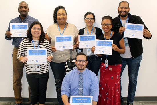 Eight graduate from Brightway’s Service Center training program