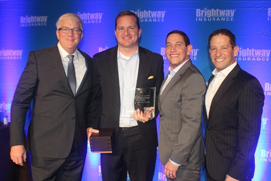 Billy Wagner of Ponte Vedra Beach, Fla., garners top award from Brightway Insurance