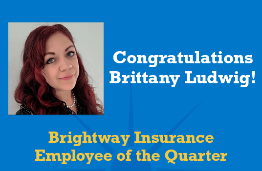Brightway Names Brittany Ludwig Employee of the Quarter