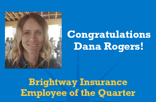 Brightway Names Dana Rogers Employee of the Quarter