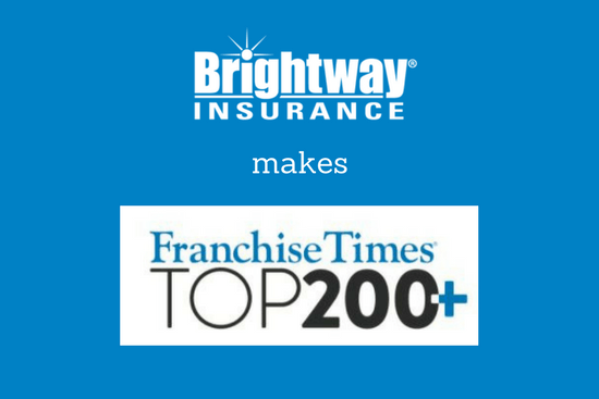 Brightway Insurance moves up Franchise Times’ list of top franchises worldwide