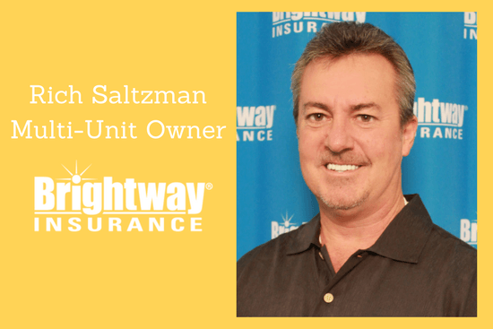 Rich Saltzman becomes Brightway Insurance’s newest Multi-Unit Owner