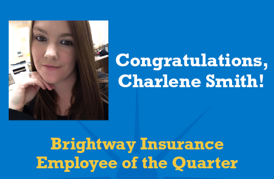 Charlene Smith Employee of the Quarter